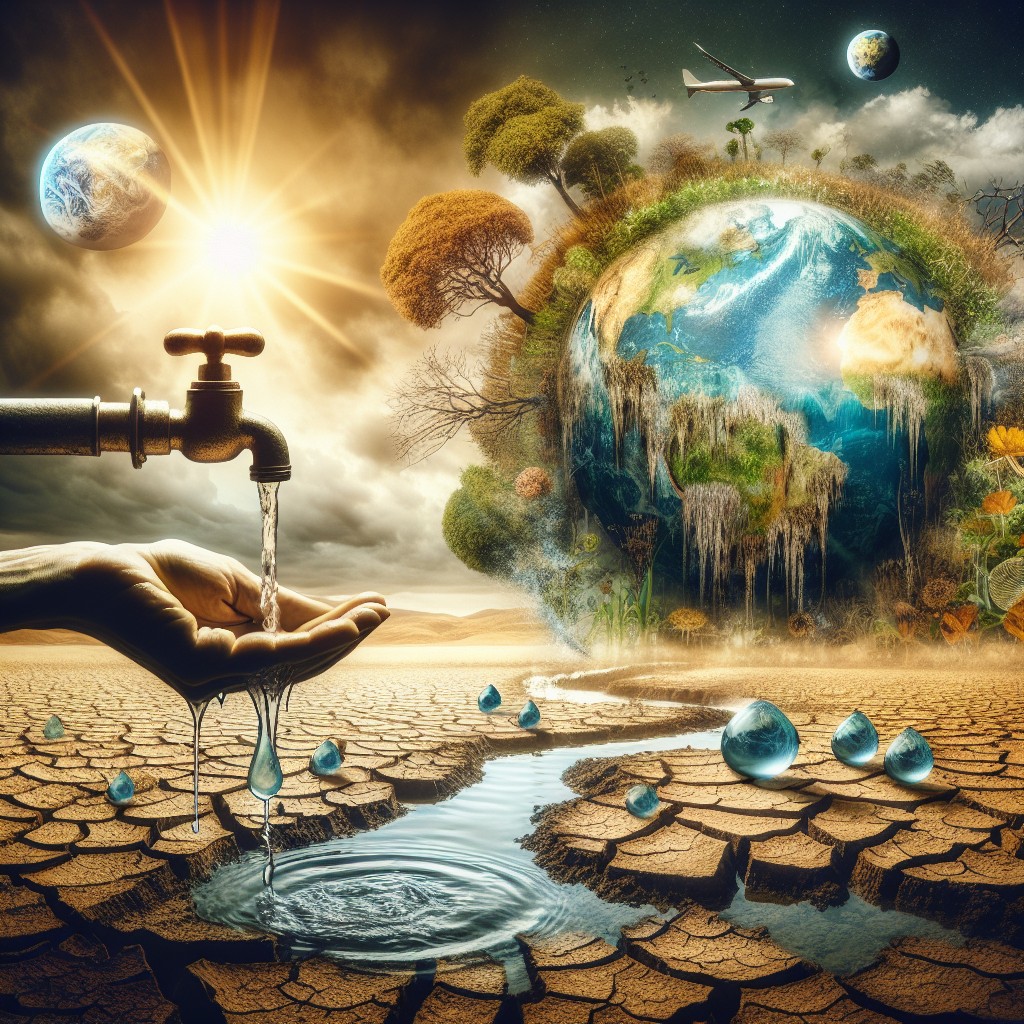 Co powoduje ubytek wody w zbiornikach?